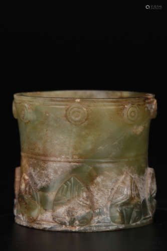Jade Cup Carving