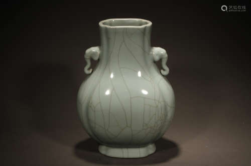 Celadon Crackle Vase