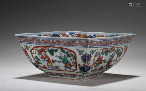 Dou Cai Square Bowl