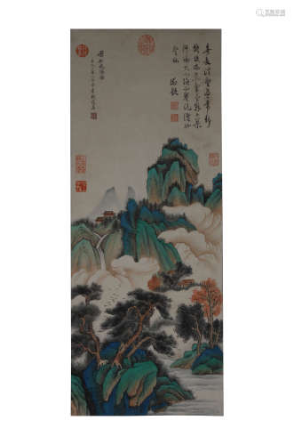 Qian Xuan, Landscape Painting