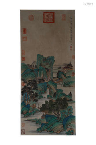 Zhao Mengfu, Landscape Painting
