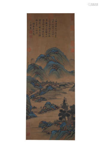 Tang Bo Hu, Landscape Painting