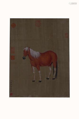 Lang Shi Ning, Horse Painting