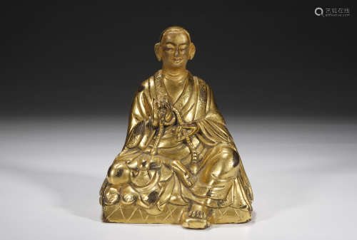 Gilt Bronze Buddha Statue