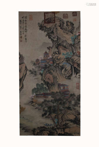 Lan Ying ,Landscape Painting