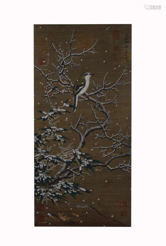 Song Hui Zong, Flower and Bird Painting