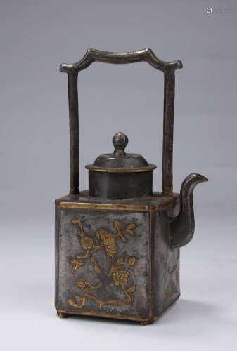Qing Dynasty, Tin Teapot