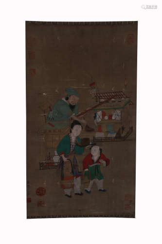 Su Han Chen, Figure Painting