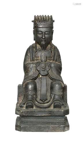 Chinese Bronze Buddha Statue Ming Dynasty