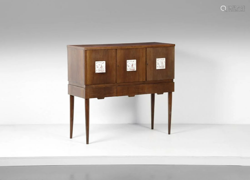 GIO PONTI Rara credenza per Casa & Giardino con