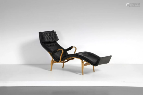 BRUNO MATHSSON Chaise longue.