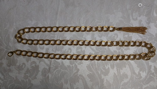 Gold Field Long Two Necklace