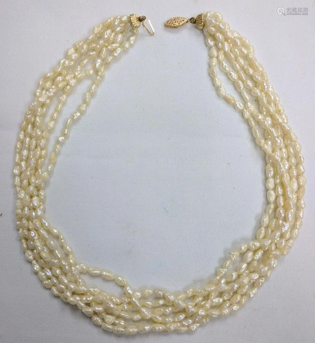 Seed Pearl Necklace