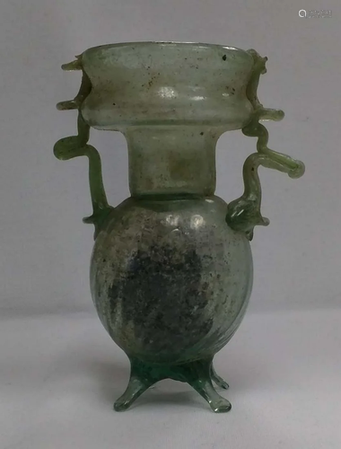 Roman 3rd - 2nd Century B.C. Glass Vase