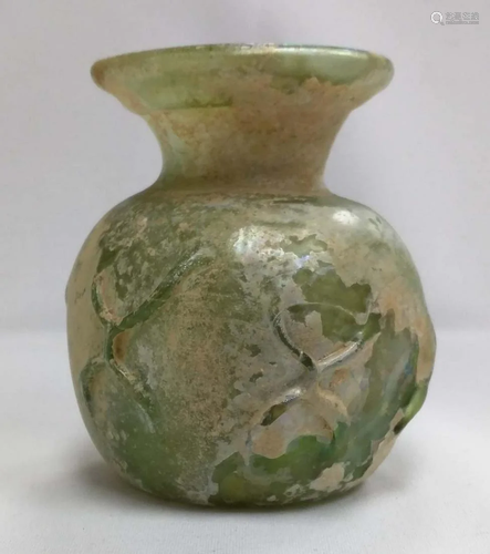 Roman 3rd - 2nd Century B.C Glass Vase