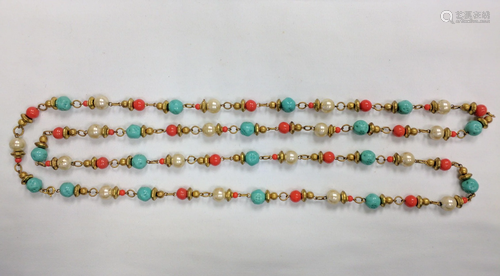 Long Beaded Necklace