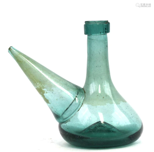 17-18 Century Spanish Glass Pitcher (Porro)