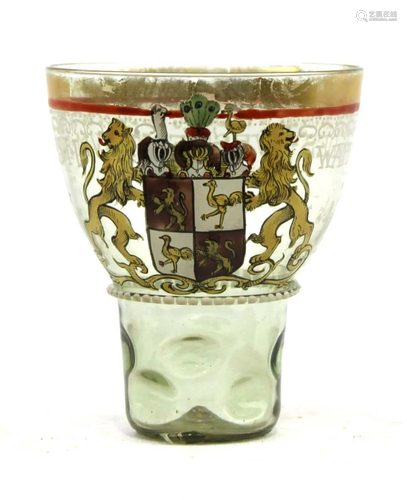 Enamel Glass Drinking Cup