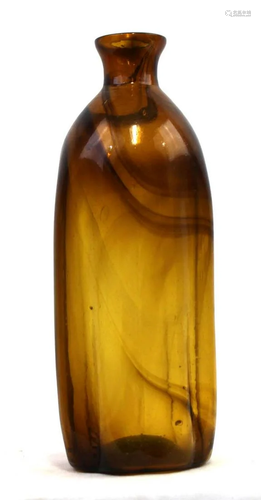 Italian Circa 1750 Liquor Glass Bottle