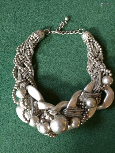 Heavy Necklace with Stones