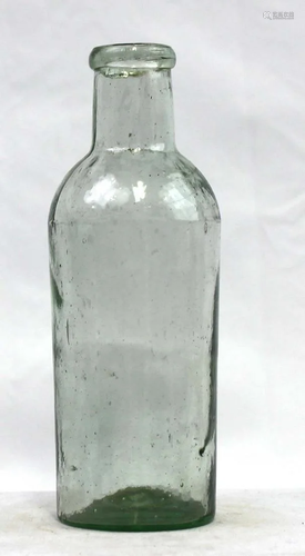 Italian Circa 1750 Glass Liquor Bottle