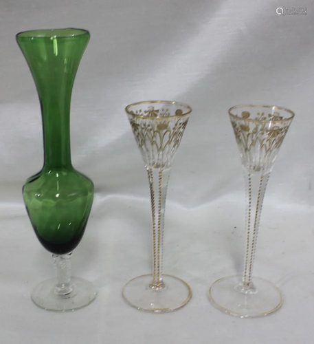 Three Italian Murano Glass Perfect condition