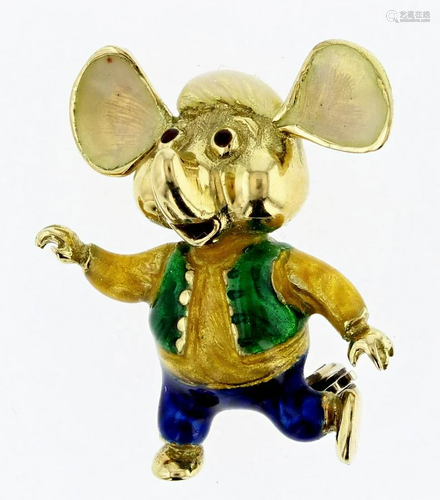 18K Mouse Pin