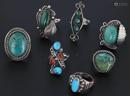 (7) Pc Southwestern Rings