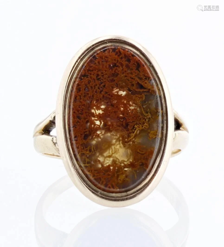 Jasper Agate Vintage Ring