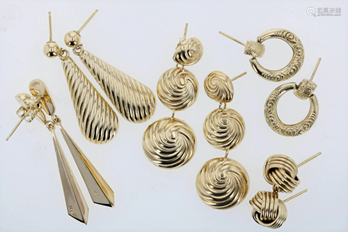 (5) Pc Earring Lot