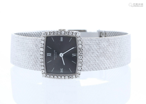 Ladies Patek Philippe Diamond Watch