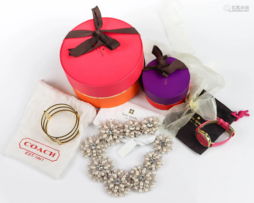 Coach and Boxed Kate Spade Jewelry Items