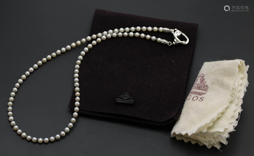 Lagos Pearl Sterling Necklace