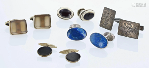 (5) Pair of Cufflinks Incl., Two Russian Sets