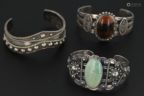 (3) South Western Cuff Bangles