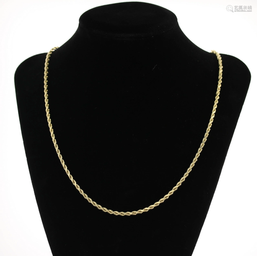 14K Rope Chain