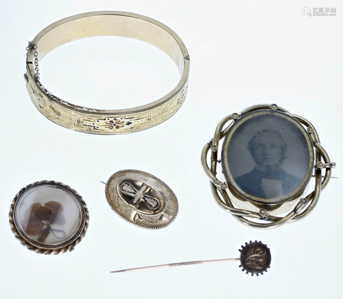 (5) Pc Victorian Jewelry Group