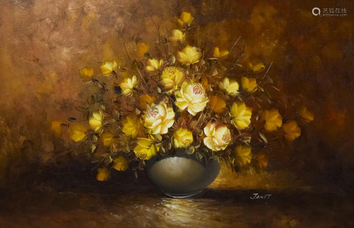 Oil on Canvas Still Life