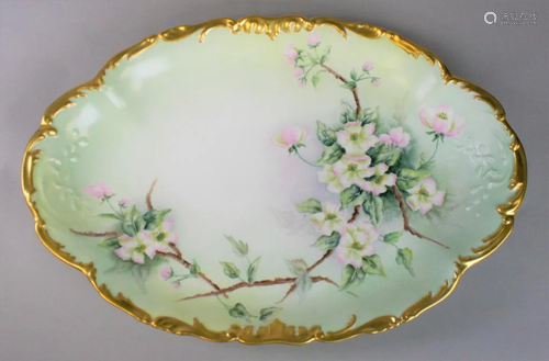 Large T&V Limoges Porcelain Platter