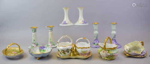 Grouping of Mostly Limoges Porcelain