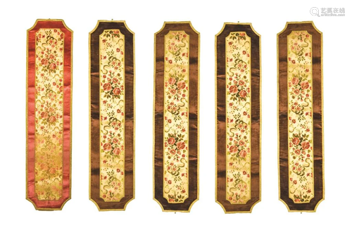 5 Brocade Table Runners