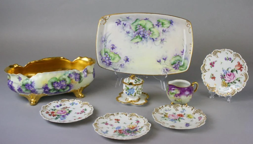 Grouping of German and Austrian Porcelain