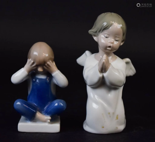 Lladro & Royal Copenhagen Porcelain Figurines