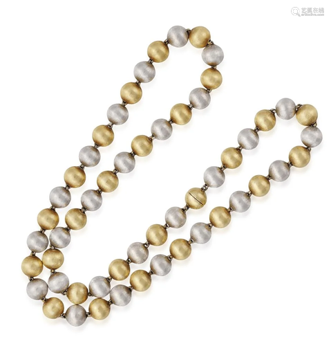 A GOLD NECKLACE, BY MARIO BUCCELLATI, CIRCA 1960