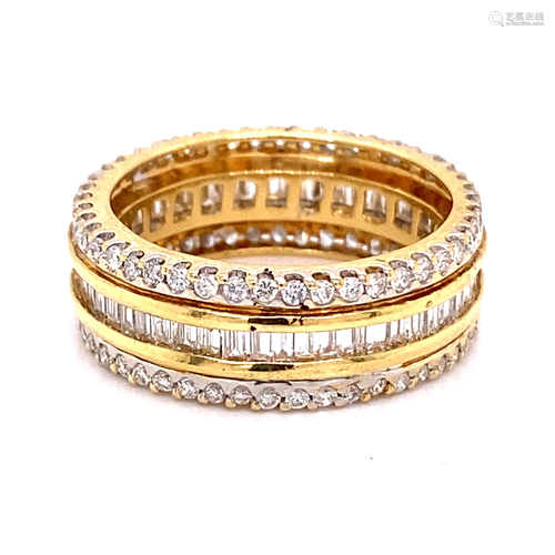 14k Diamond Band