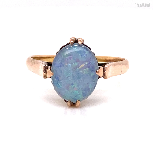 1920’s 14k Opal Ring