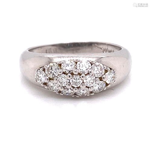 18k Diamond Band