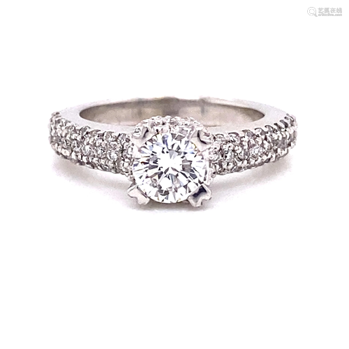 Platinum Diamond Engagement Ring