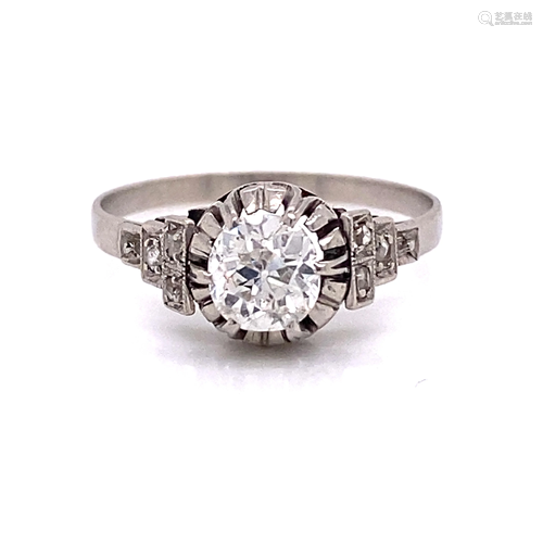 Platinum Diamond Engagement Ring