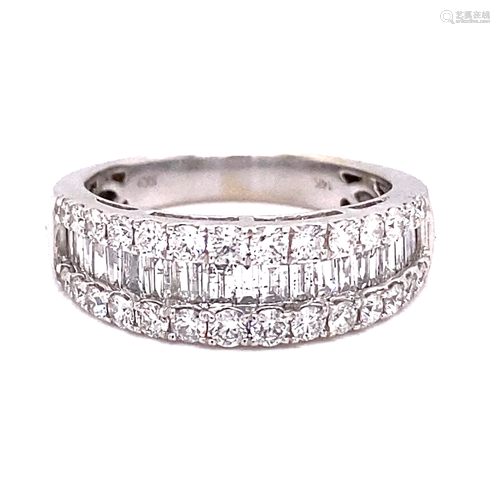 18k Diamond Band